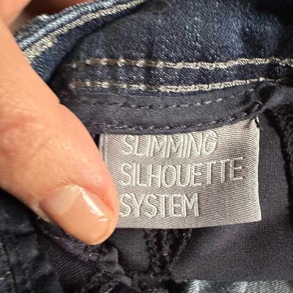 Melissa McCarthy jeans 18W EUC Slimming Silhouette System some stretch - Picture 7 of 10